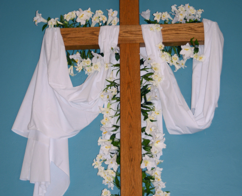 Easter cross at St Andrew's Presbyterian Church Streetsville - Mar 27, 2016 - 4 fix